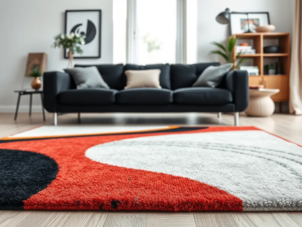 Jaki dywan do czarnej kanapy?