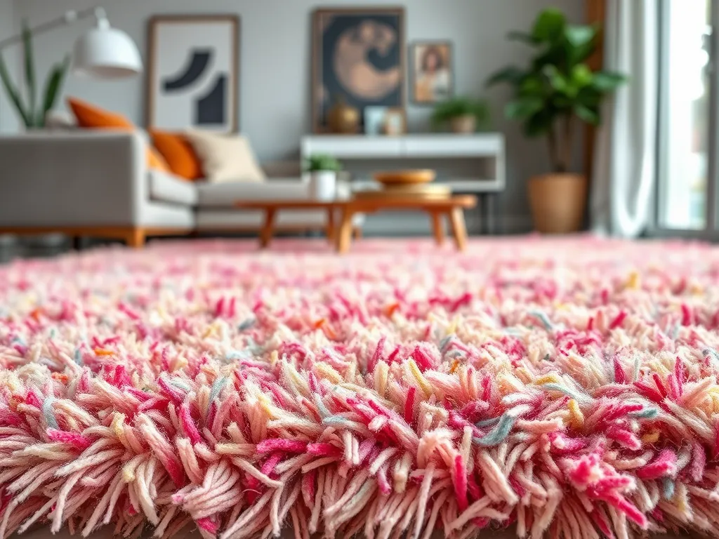 Jak wyprać dywan shaggy w domu?