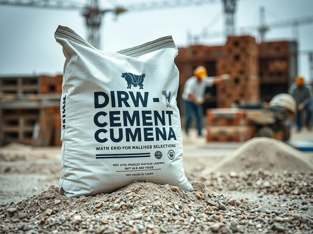 Jaki cement do suchego betonu?