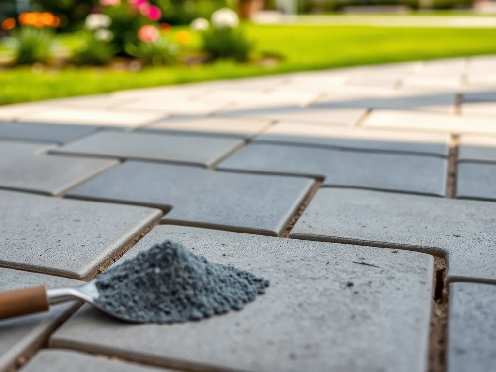 Jaki cement pod kostkę brukową?