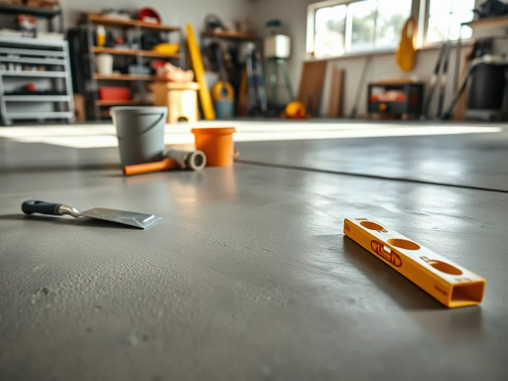 Jaki cement na posadzkę w garażu?