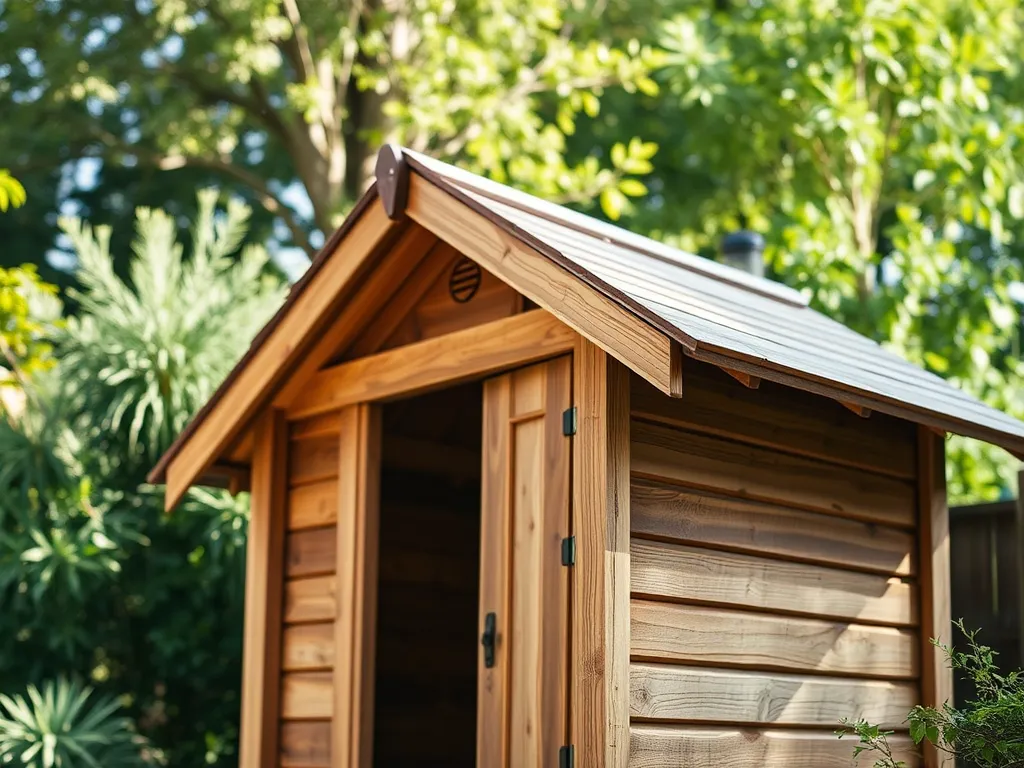 Wiata drewniana jednospadowa – cena robocizny