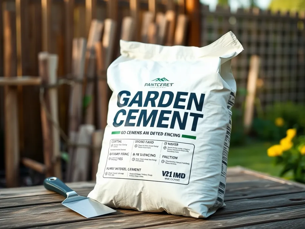 Jaki cement do słupków ogrodzeniowych?