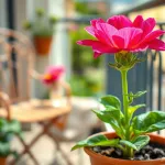 niewymagające kwiaty na balkon