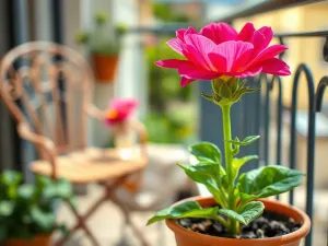 niewymagające kwiaty na balkon