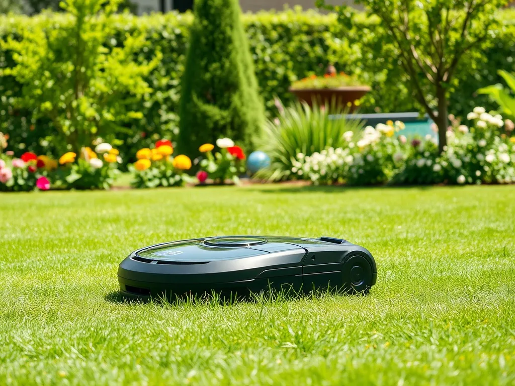 robot koszący bez przewodu ograniczającego