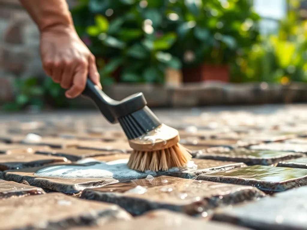 czyszczenie kostki brukowej