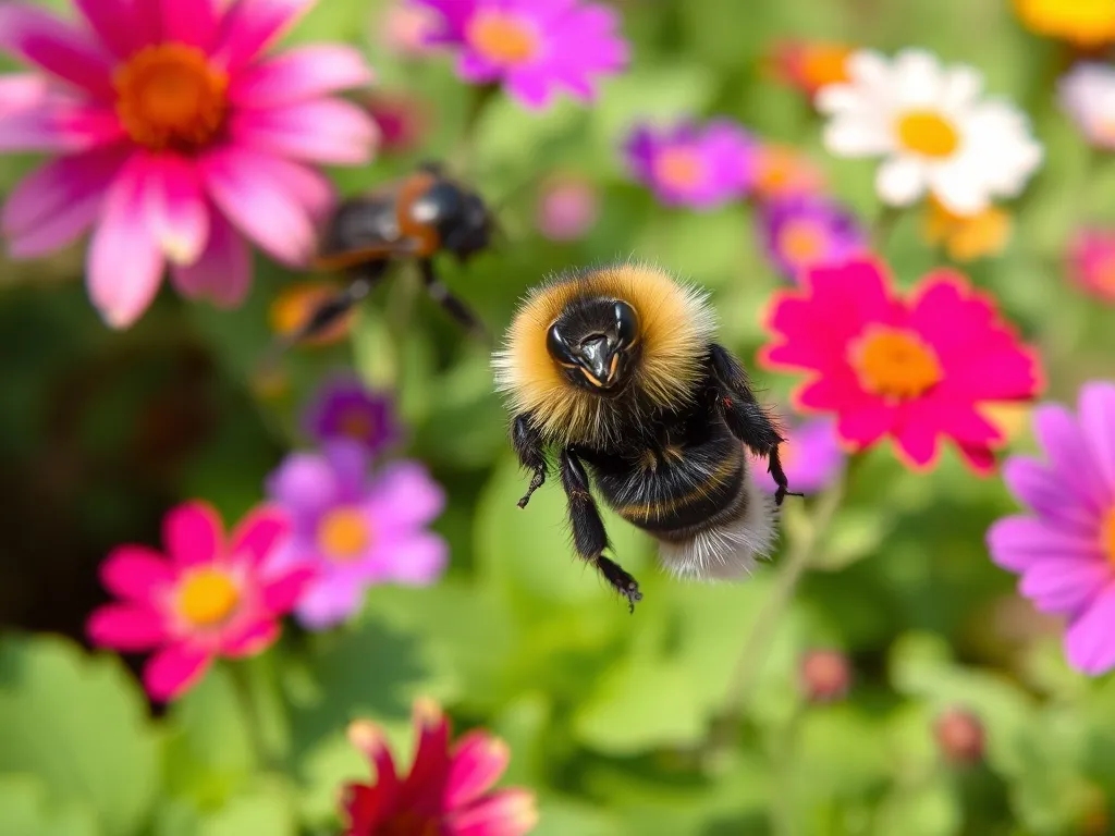 Trzmiel a bąk: jakie są kluczowe różnice między tymi owadami?
